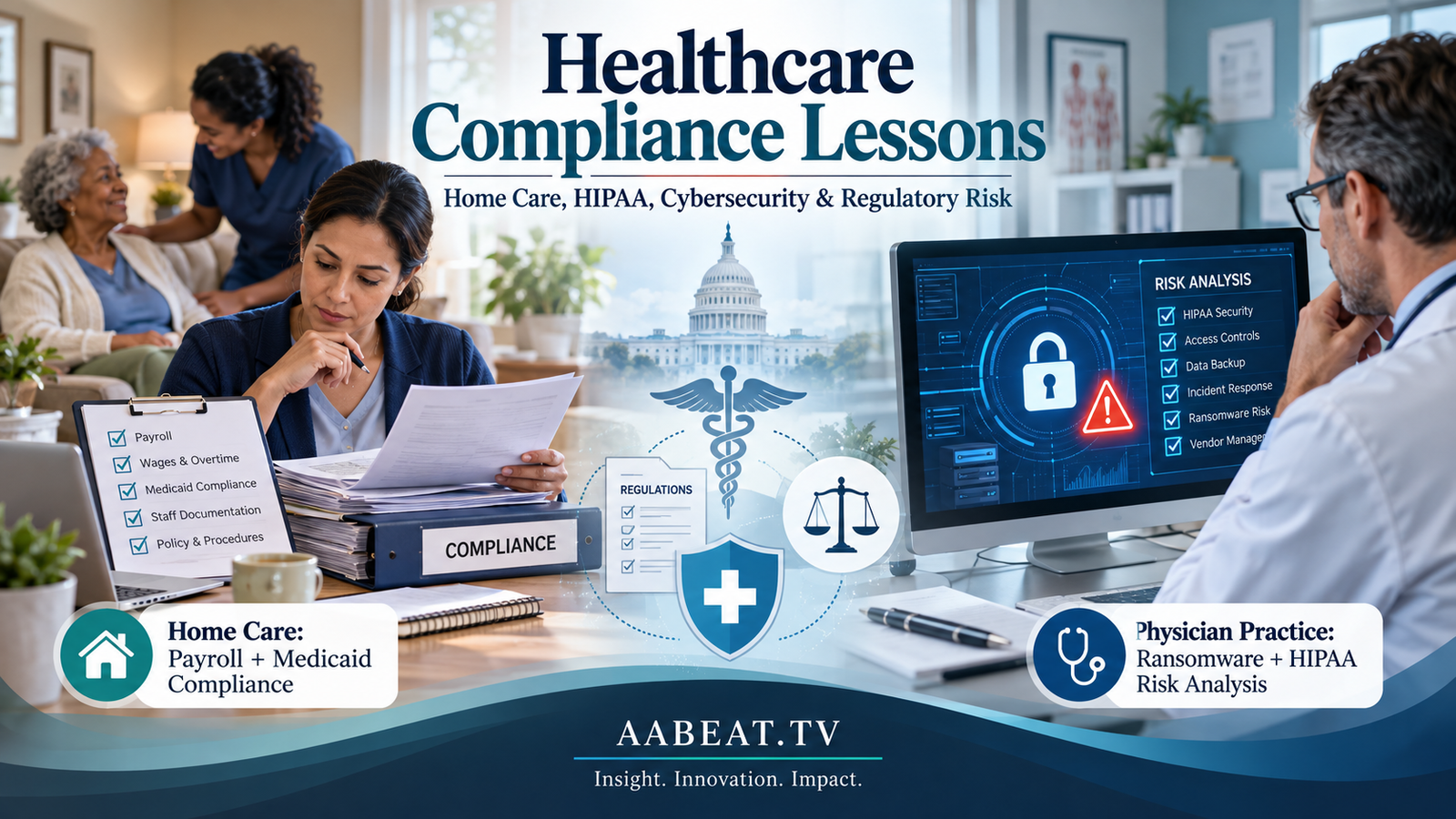 Millions in Home Care. $25,000 After Ransomware. Two Compliance Lessons Every Healthcare Provider Should Know